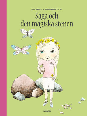 cover image of Saga och den magiska stenen